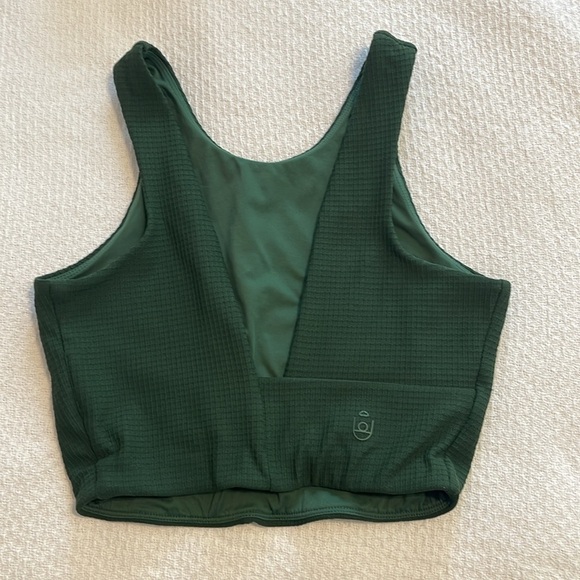 5‎ for $25 Stone Fox Active Swim Top Sports Bra Hunter Green size XS - Picture 4 of 5